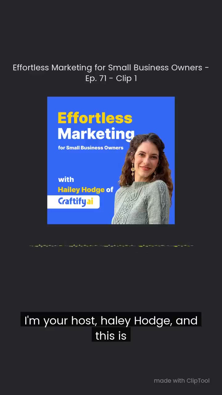 Caption with the host's name misspelt